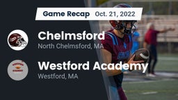 Recap: Chelmsford  vs. Westford Academy  2022