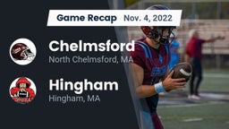 Recap: Chelmsford  vs. Hingham  2022