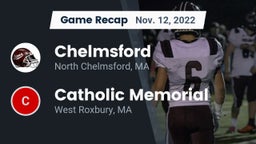 Recap: Chelmsford  vs. Catholic Memorial  2022