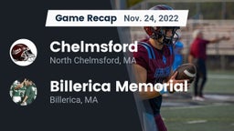 Recap: Chelmsford  vs. Billerica Memorial  2022