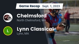 Recap: Chelmsford  vs. Lynn Classical  2023