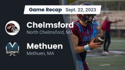 Recap: Chelmsford  vs. Methuen  2023
