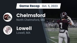 Recap: Chelmsford  vs. Lowell  2023