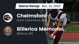 Recap: Chelmsford  vs. Billerica Memorial  2023