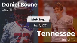 Matchup: Daniel Boone High vs. Tennessee  2017