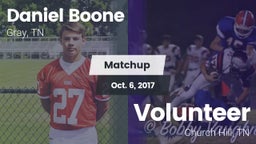 Matchup: Daniel Boone High vs. Volunteer  2017