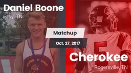 Matchup: Daniel Boone High vs. Cherokee  2017