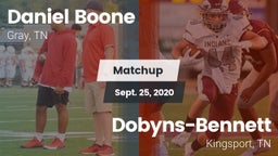 Matchup: Daniel Boone High vs. Dobyns-Bennett  2020