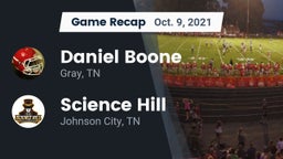 Recap: Daniel Boone  vs. Science Hill  2021