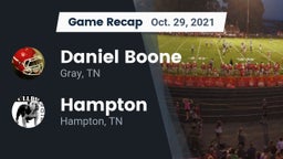 Recap: Daniel Boone  vs. Hampton  2021