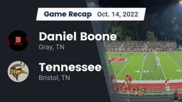 Recap: Daniel Boone  vs. Tennessee  2022