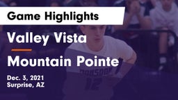 Valley Vista  vs Mountain Pointe  Game Highlights - Dec. 3, 2021