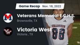Recap: Veterans Memorial E.C.H.S. vs. Victoria West  2022