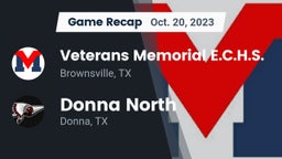 Recap: Veterans Memorial E.C.H.S. vs. Donna North  2023