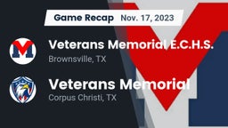 Recap: Veterans Memorial E.C.H.S. vs. Veterans Memorial  2023