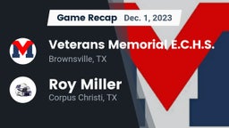 Recap: Veterans Memorial E.C.H.S. vs. Roy Miller  2023
