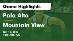 Palo Alto  vs Mountain View  Game Highlights - Jan 11, 2017