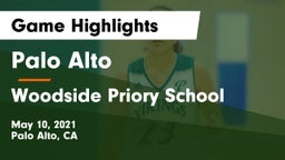 Palo Alto  vs Woodside Priory School Game Highlights - May 10, 2021