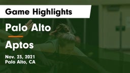 Palo Alto  vs Aptos  Game Highlights - Nov. 23, 2021