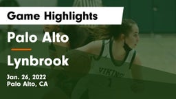 Palo Alto  vs  Lynbrook  Game Highlights - Jan. 26, 2022