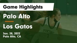 Palo Alto  vs Los Gatos  Game Highlights - Jan. 28, 2022