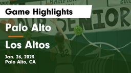 Palo Alto  vs Los Altos  Game Highlights - Jan. 26, 2023