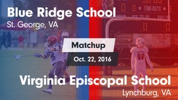 Matchup: Blue Ridge vs. Virginia Episcopal School 2016