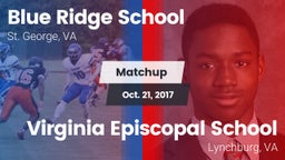 Matchup: Blue Ridge vs. Virginia Episcopal School 2017