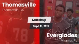 Matchup: Thomasville vs. Everglades  2019