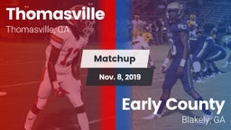 Matchup: Thomasville vs. Early County  2019