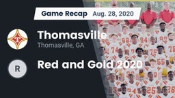 Recap: Thomasville  vs. Red and Gold 2020 2020