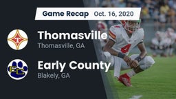 Recap: Thomasville  vs. Early County  2020