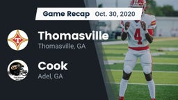Recap: Thomasville  vs. Cook  2020