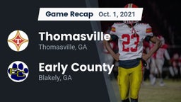 Recap: Thomasville  vs. Early County  2021