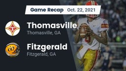 Recap: Thomasville  vs. Fitzgerald  2021