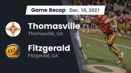 Recap: Thomasville  vs. Fitzgerald  2021