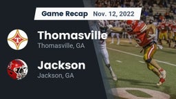 Recap: Thomasville  vs. Jackson  2022