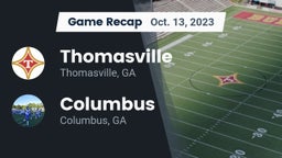 Recap: Thomasville  vs. Columbus  2023