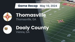 Recap: Thomasville  vs. Dooly County  2024