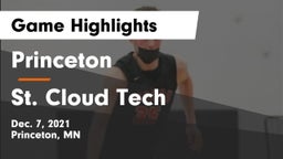 Princeton  vs St. Cloud Tech Game Highlights - Dec. 7, 2021