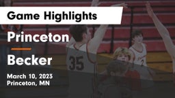 Princeton  vs Becker  Game Highlights - March 10, 2023