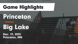 Princeton  vs Big Lake  Game Highlights - Dec. 19, 2023