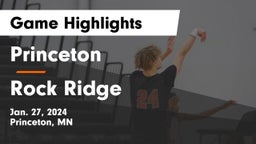 Princeton  vs Rock Ridge  Game Highlights - Jan. 27, 2024