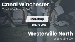Matchup: Canal Winchester vs. Westerville North  2016
