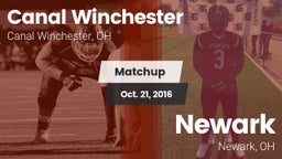 Matchup: Canal Winchester vs. Newark  2016