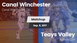 Matchup: Canal Winchester vs. Teays Valley  2017