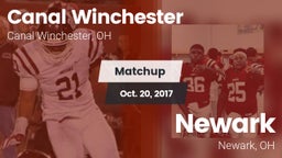 Matchup: Canal Winchester vs. Newark  2017