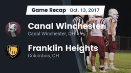 Recap: Canal Winchester  vs. Franklin Heights  2017