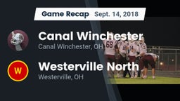 Recap: Canal Winchester  vs. Westerville North  2018