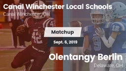 Matchup: Canal Winchester vs. Olentangy Berlin  2019